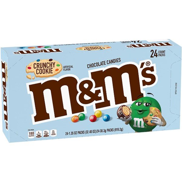 M&M Milk Crunchy Cookie 38g