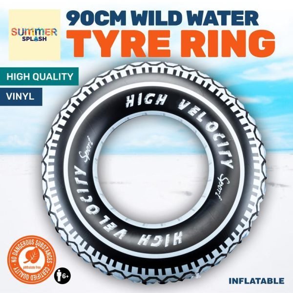 Swim Ring Tyre Inflatable 90cm