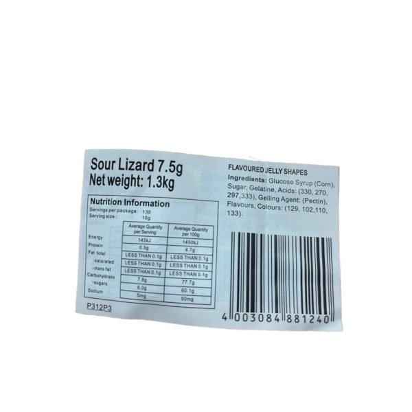 Trolli Sour Lizards 1.3kg