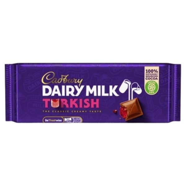 Cadbury Dairy Milk Chocolate Turkish Delight 50g