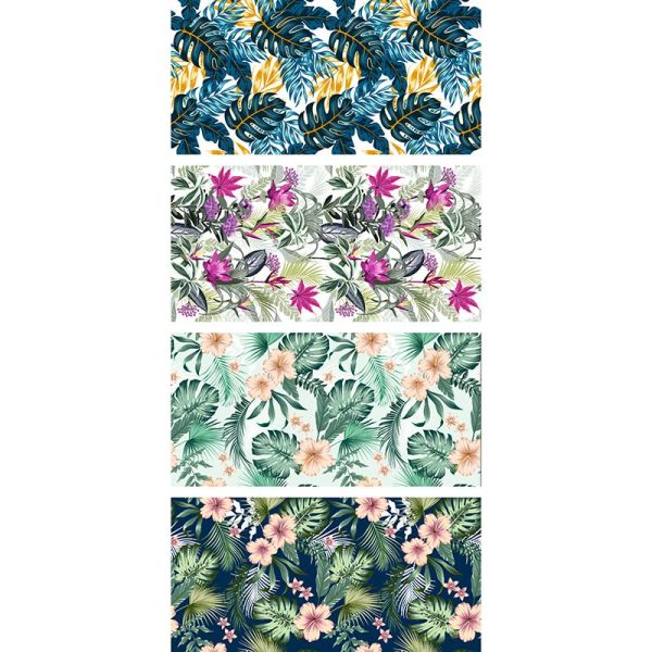 Towel Beach Floral 70cm x 140cm 4 Assorted Designs