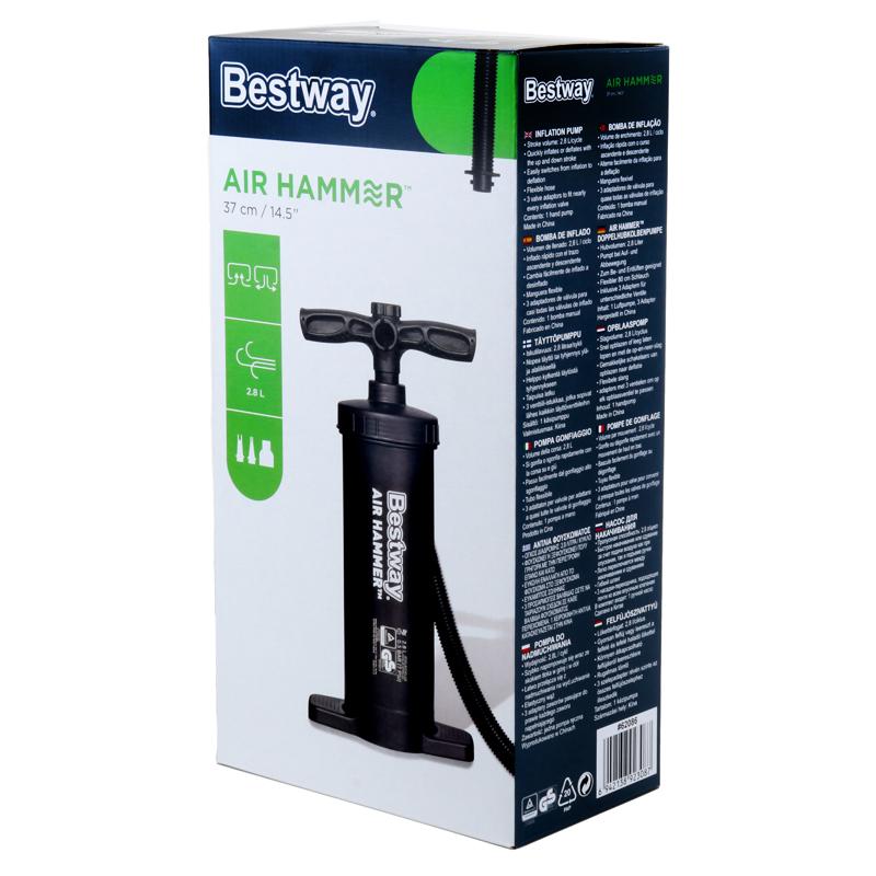 Inflation Pump Bestway 3 Valve Adaptors 37cm (62086) - Image 4