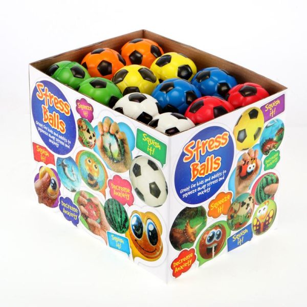 Squeeze Me Soccer Stress Ball 6.3cm