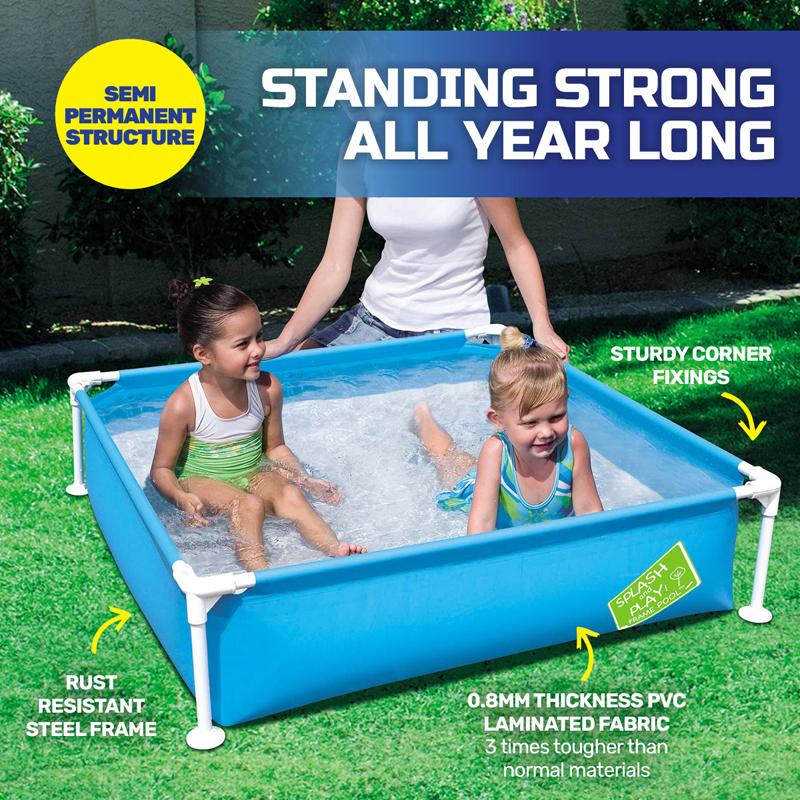 Pool Bestway My First Frame Pool 1.22m x 1.22m x 30.5cm Blue (56217) - Image 3