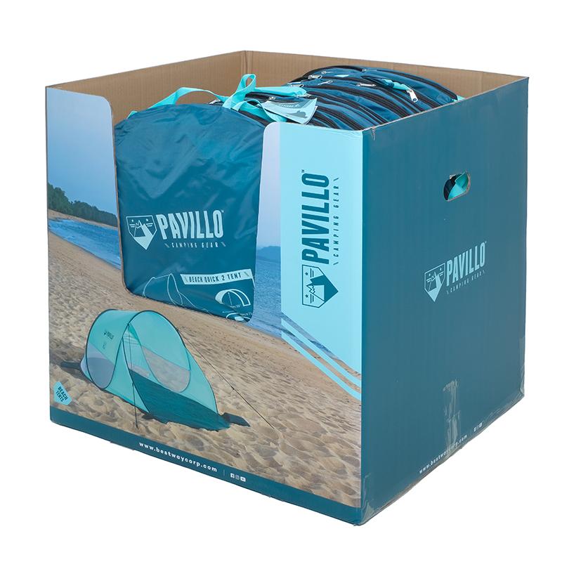 Outdoor Bestway Tent Beach Quick 2 person 2.00m x 1.20m x 90cm Aqua - Image 4