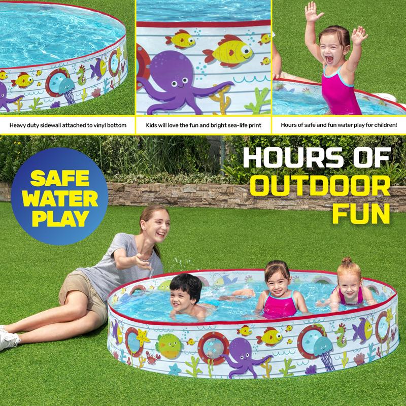 Pool Bestway Sea Life Print Pool Round 1.52m x 25cm(H) - Image 3