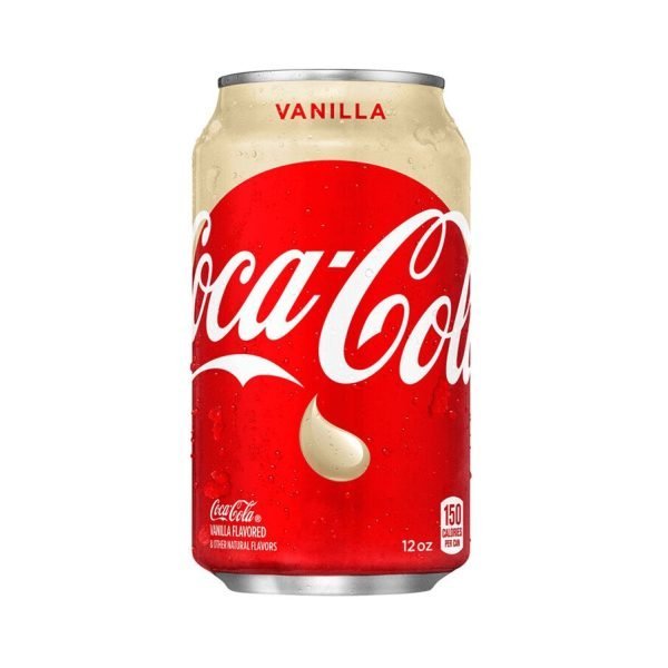 USA Coca Cola Vanilla Soda Can 355ml