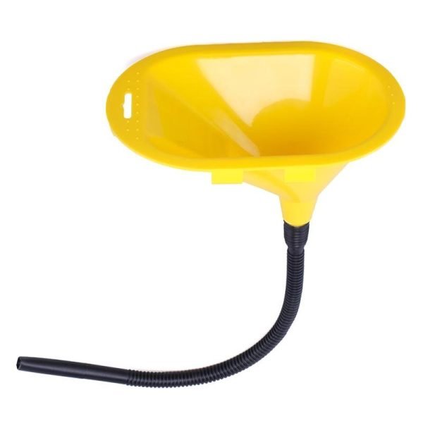 Funnel Long Neck 20cm x 13cm x 12.5cm Yellow & Black
