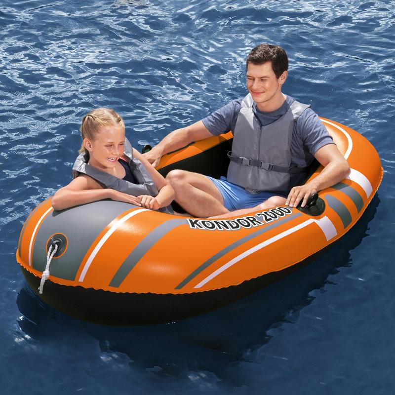 Boat Kondo 2000 Bestway Inflatable 196cm x 115cm (61140) - Image 2