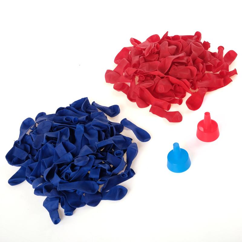 Water Balloon Battle Set 202pce Red & Blue Per Pack Includes: 2 x Water Fillers & 200pc Balloons - Image 2