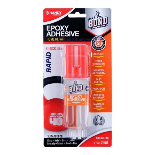 Glue Epoxy Adhesive 25ml (Dries Clear)