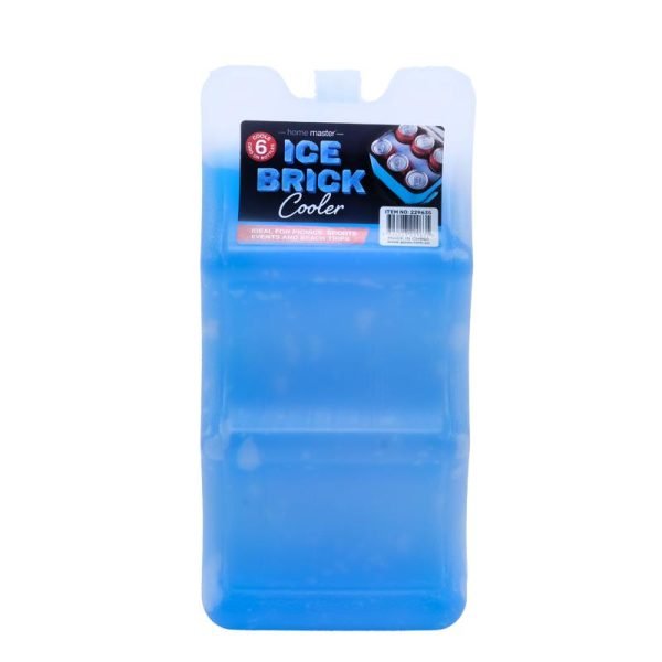 Ice Brick Grooved Reusable 21cm x 10cm (6 Cans) - 560mL