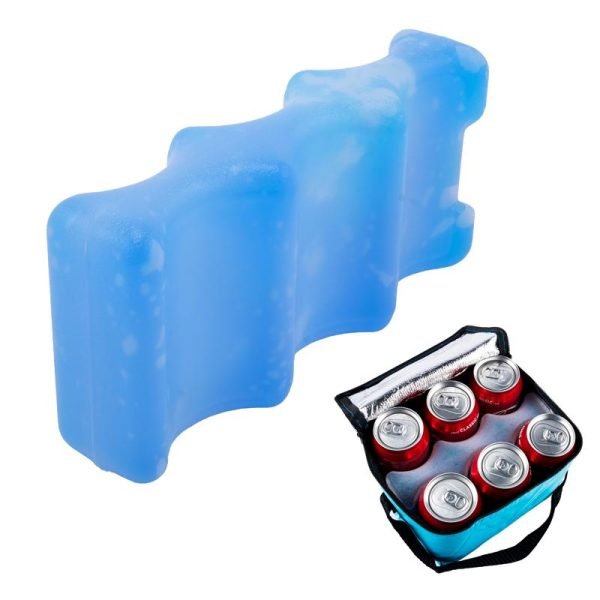 Ice Brick Grooved Reusable 21cm x 10cm (6 Cans) - 560mL