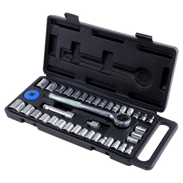 Socket Set In Case 40pc