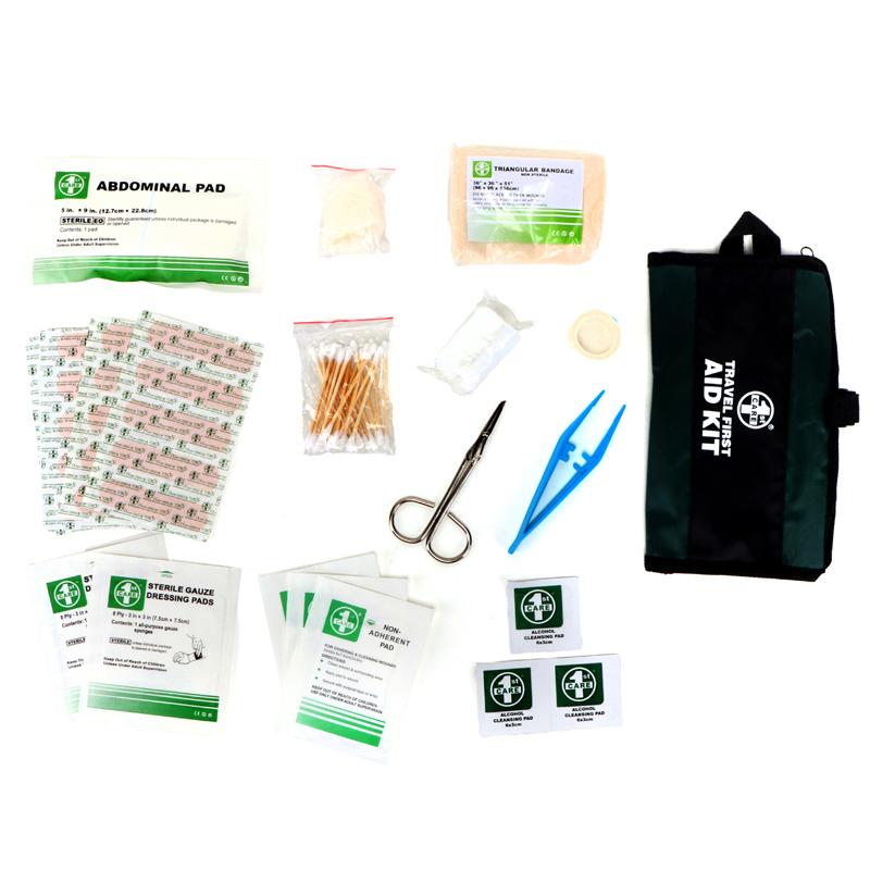 First Aid Kit Travel Essentials Assorted with Carry Case 57pc - Image 2