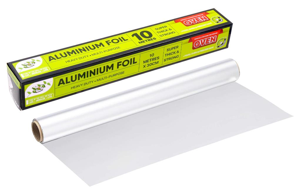 Heavy Duty Aluminium Foil Roll - 30CM x 10M