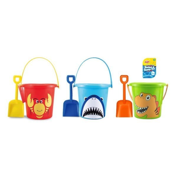 Beach Bucket & Shovel Set - Printed Decal Series