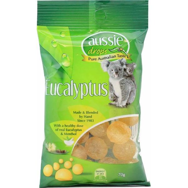 Aussie Drops Eucalyptus 70g