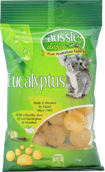 Aussie Drops Eucalyptus 70g
