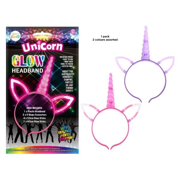 Unicorn Glow Series Headband