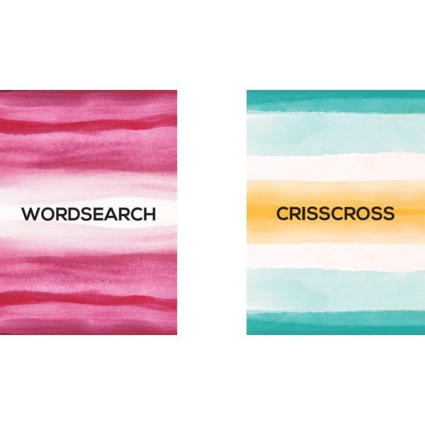 Word Search and Criss Cross Puzzle Book