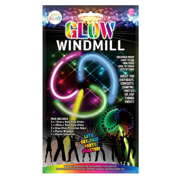 Novelty Glow Series Jumbo Windmill Wand