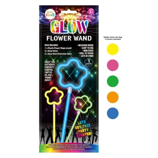 Novelty Glow Series Jumbo Flower Wand