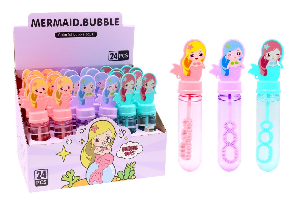 Novelty 40ML Mermaid Series Bubbles - Display Box Series