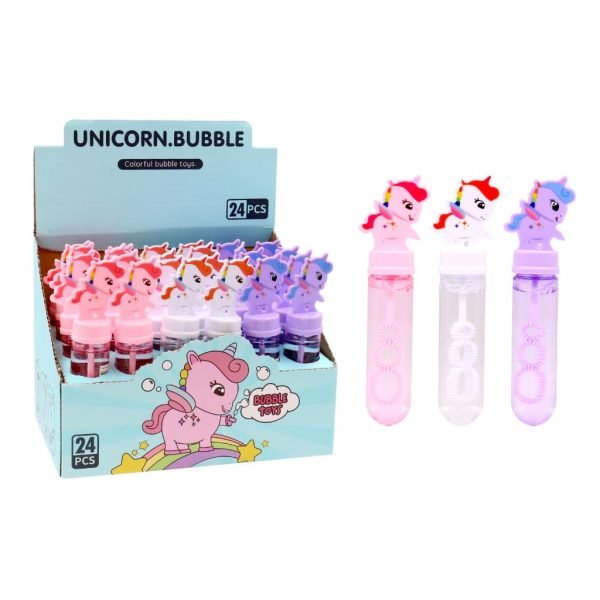 Novelty 40ML Unicorn Series Bubbles - Display Box Series