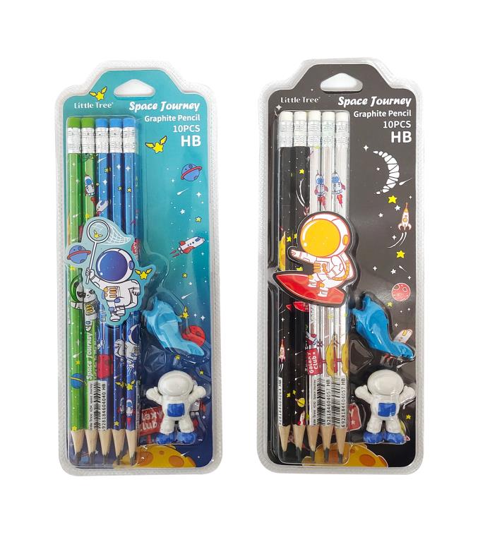 10PK Premium HB Pencils - Out of Space Series