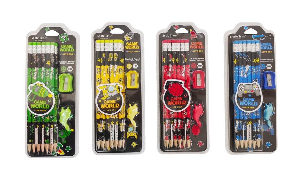 12PK Premium HB Pencils - World Game Series