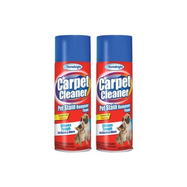 HomeBright Carpet Cleaner Pet Stain Remover Foam