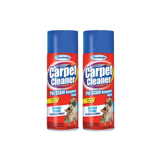 HomeBright Carpet Cleaner Pet Stain Remover Foam