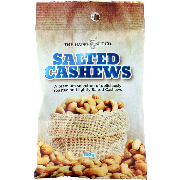 Happy Nut Co. Salted Cashews 70g