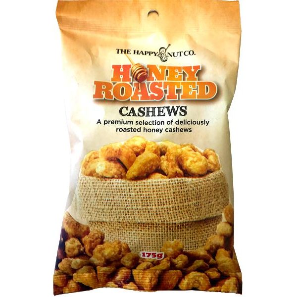 Happy Nut Co. Honey Roasted Cashews 175g