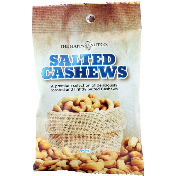 The Happy Nut Co. Salted Cashews 150g