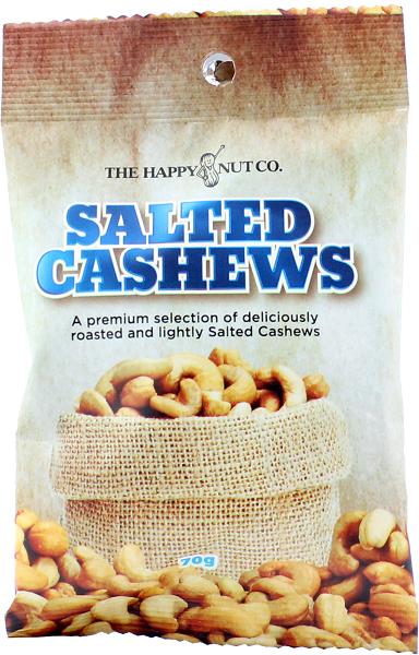 The Happy Nut Co. Salted Cashews 150g