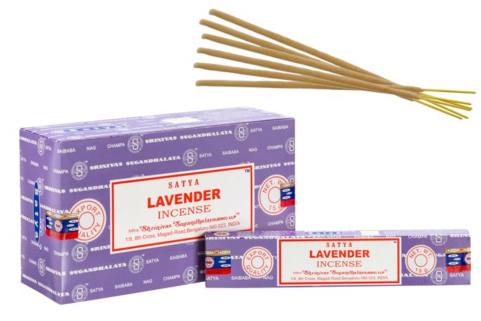 Satya Perfumed Incense Sticks - Lavender