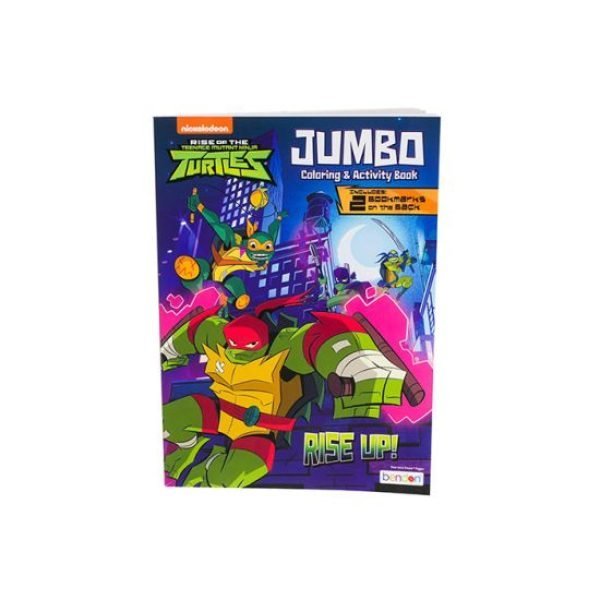 Jumbo Colouring & Activity Book - TMNT Rise Up
