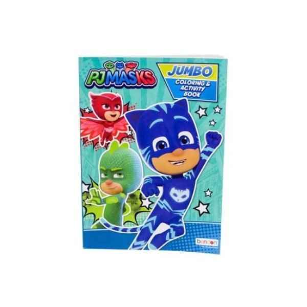 Jumbo Colouring & Activity Book - PJ Masks