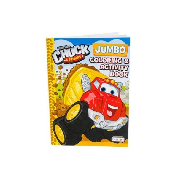 Jumbo Colouring & Activity Book - Tonka Chuck