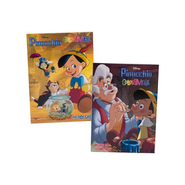Colouring Book Pinocchio (2 Assorted)