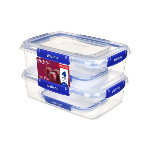 Sistema Essential Klip It Plus - 4 Pack