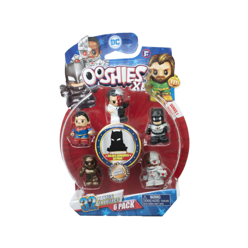 DC Ooshies XL Series 1 - Pack 4