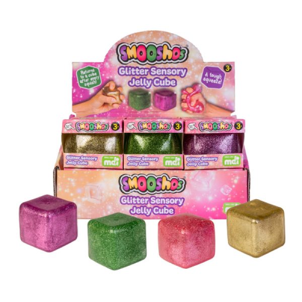 Smooshos Jelly Cube Glitter