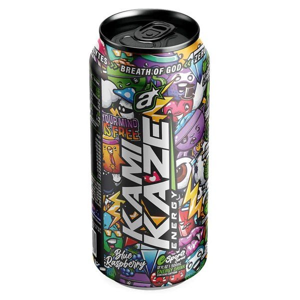 Kamikaze Energy RTD 500ml Blue Raspberry