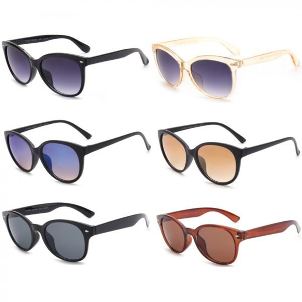 Cooleyes Paris Collection Fashion Plastic Sunglasses 3 Styles Mixed