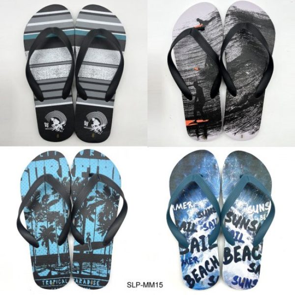 Mens Beach Thongs 4 Style Mixed MM15
