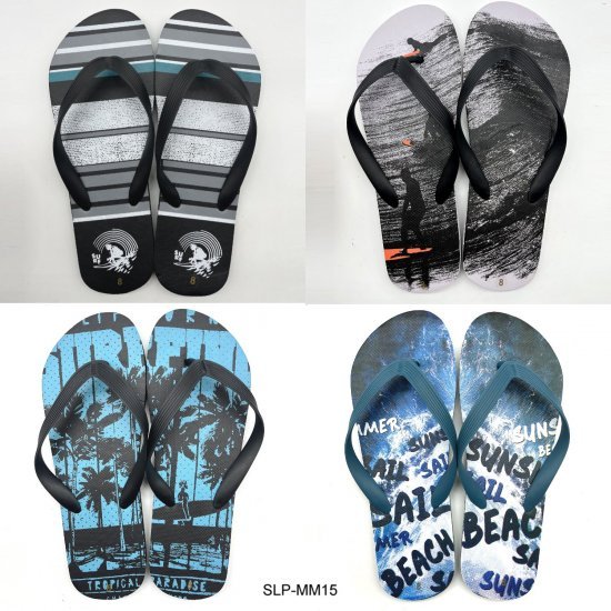 Mens Beach Thongs 4 Style Mixed MM15