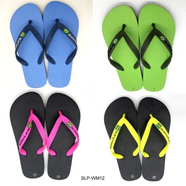 Ladies Beach Thongs 4 Style Mixed Size WM12